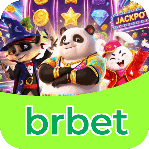 Interface do aplicativo brbet mostrando jogos disponíveis no iOS e Android